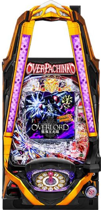 オーバーロードパチンコのメインビジュアル – 魔導王アインズが光臨する瞬間